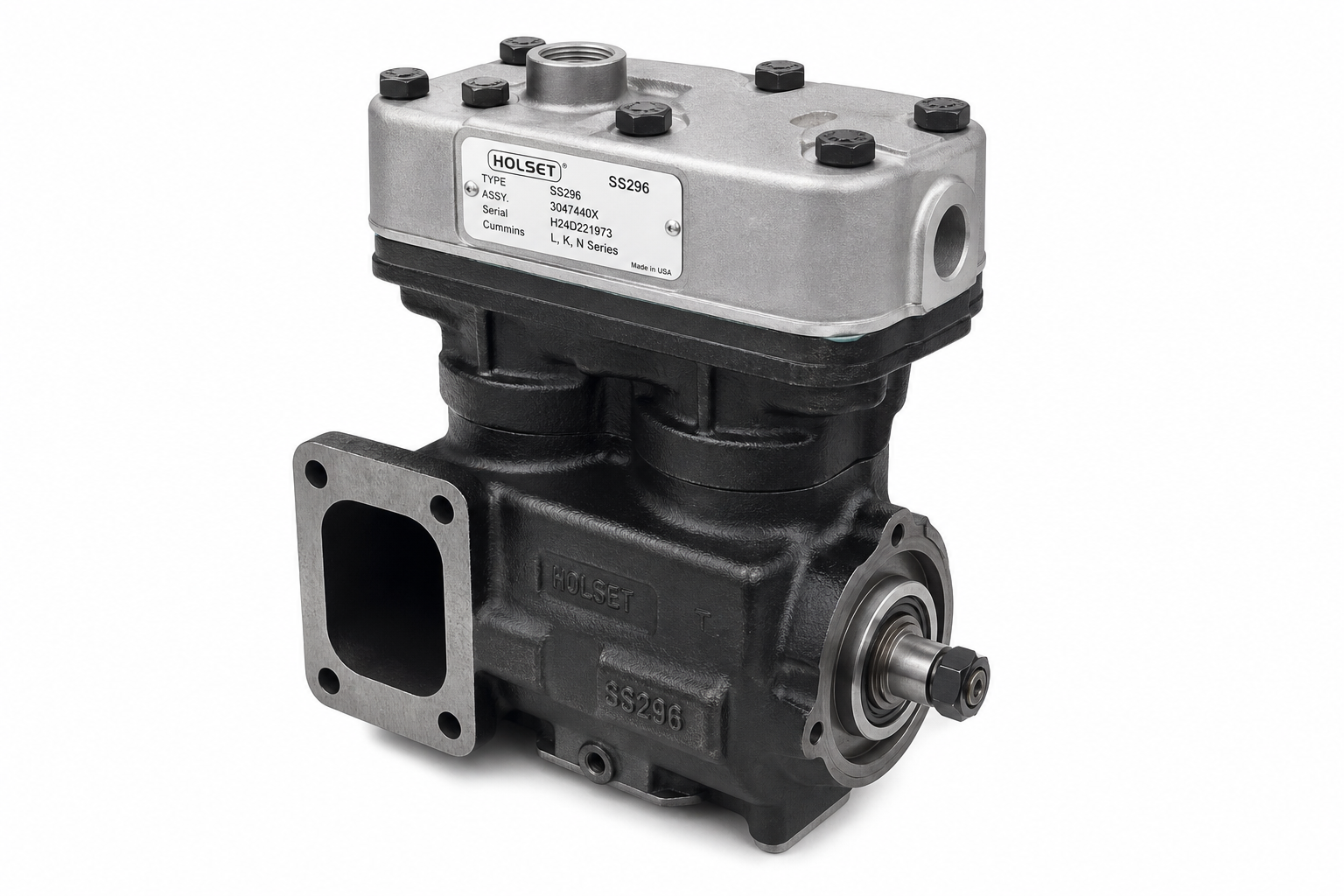 Air Compressor Holset SS296 Type
