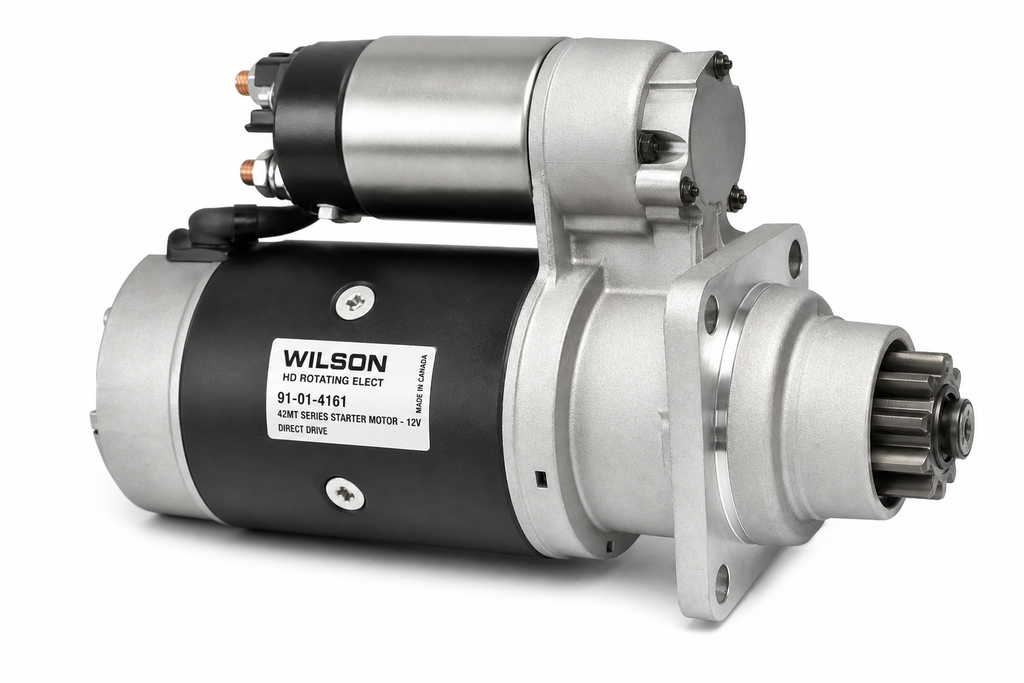 WILSON HD ROTATING ELECT 91-01-4161 42MT Series Starter Motor - 12v, Direct Drive