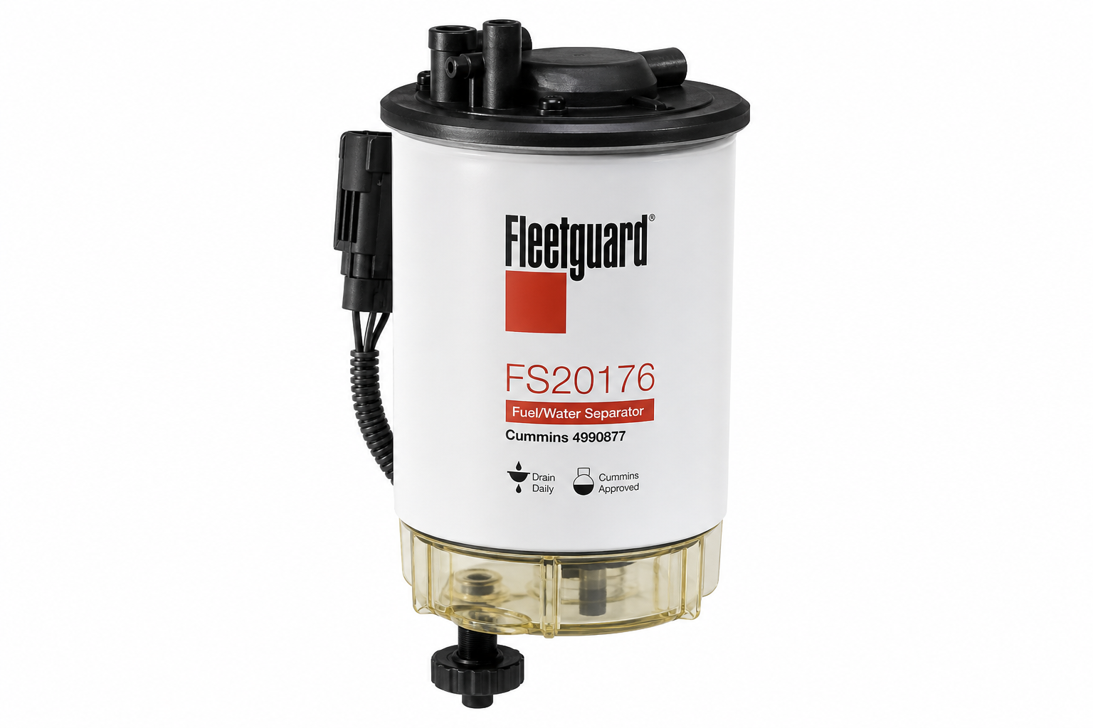 FLEETGUARD FS20176 Fuel/Water Separator, Cartridge
