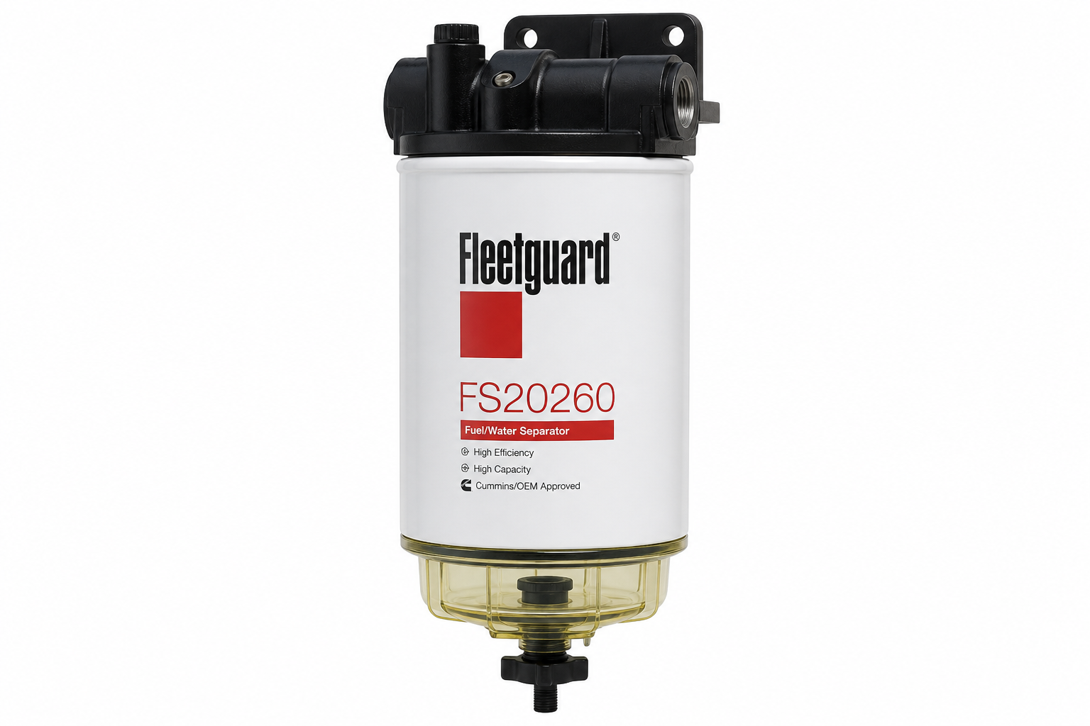 FLEETGUARD FS20260 Fuel/Water Separator, Cartridge