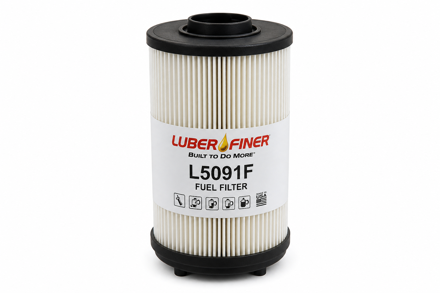 LUBER-FINER L5091F Luberfiner L5091F Fuel Filter Element
