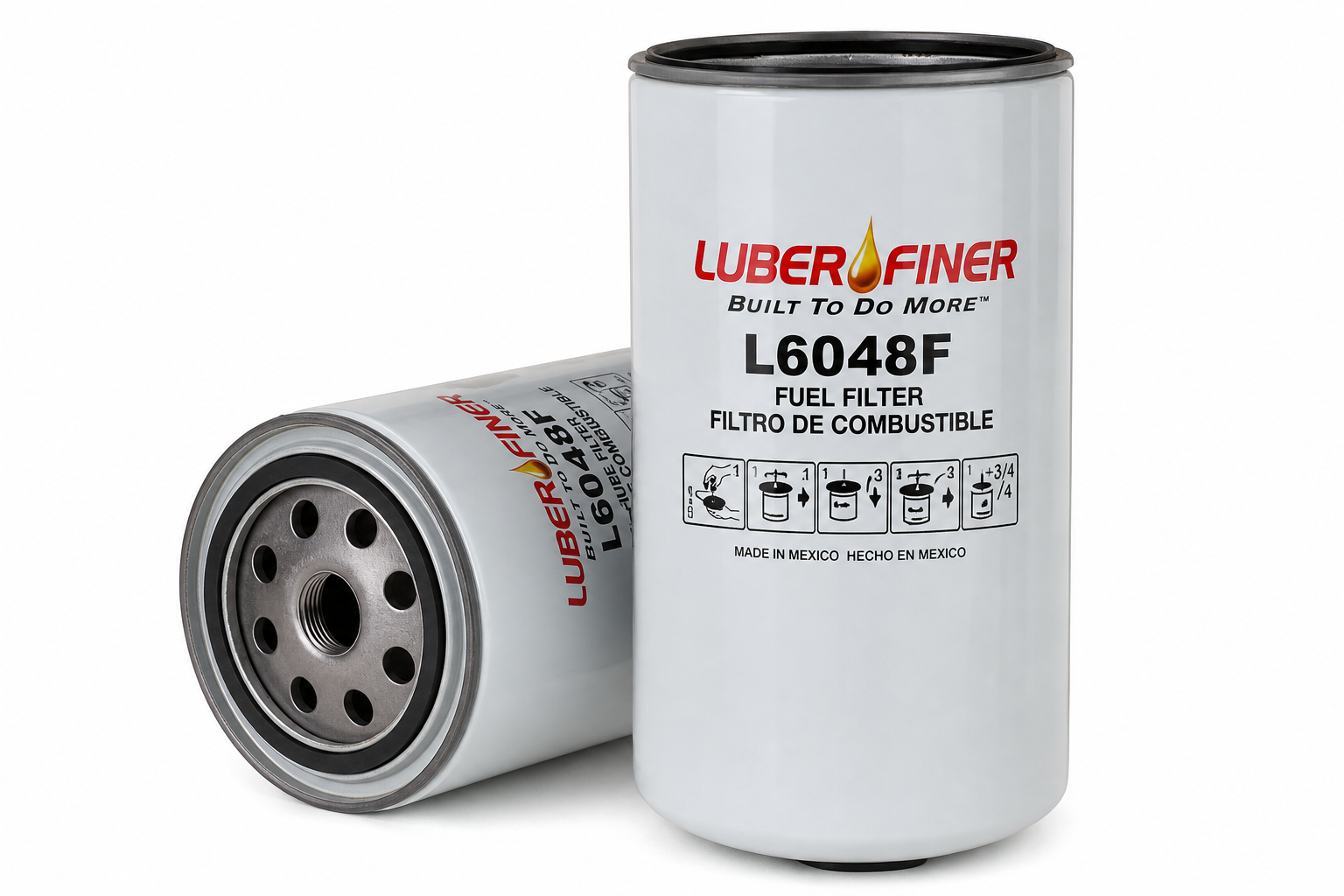 LUBER-FINER L6048F Fuel Filter - Cartridge Style, for Detroit Diesel