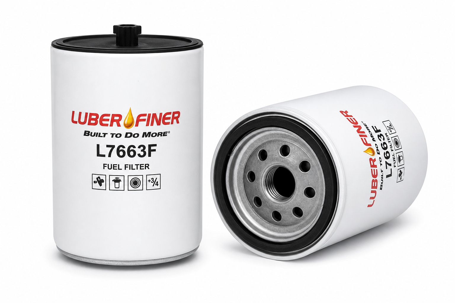 LUBER-FINER L7663F Fuel Filter - (Paccar 1852006)