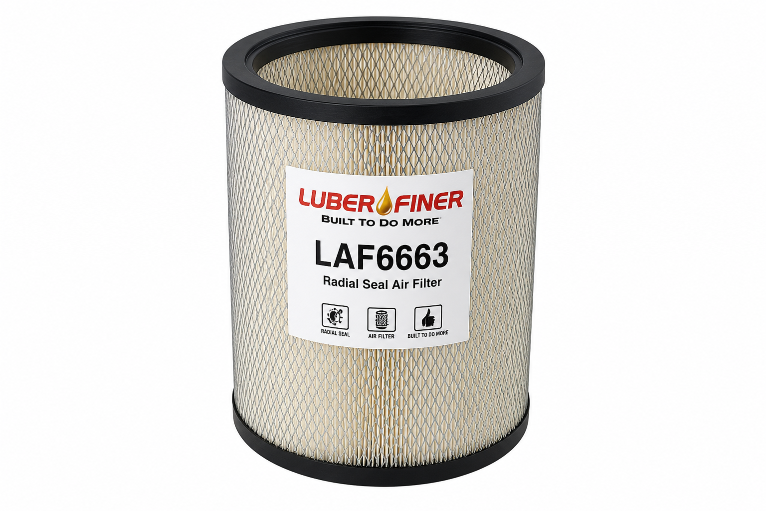 LUBER-FINER LAF6663 Luberfiner LAF6663 Radial Seal Air Filter