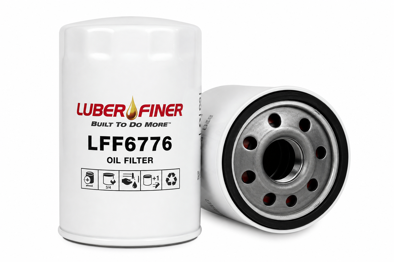LUBER-FINER LFF6776 Luberfiner LFF6776 MD/HD Spin-on Oil Filter