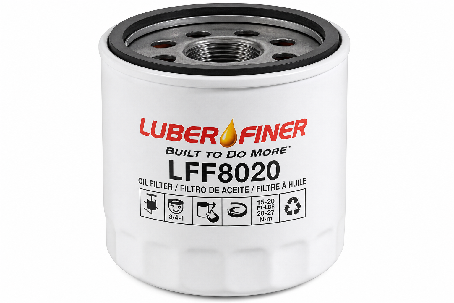 LUBER-FINER LFF8020 Luberfiner LFF8020 4" Spin-on Oil Filter