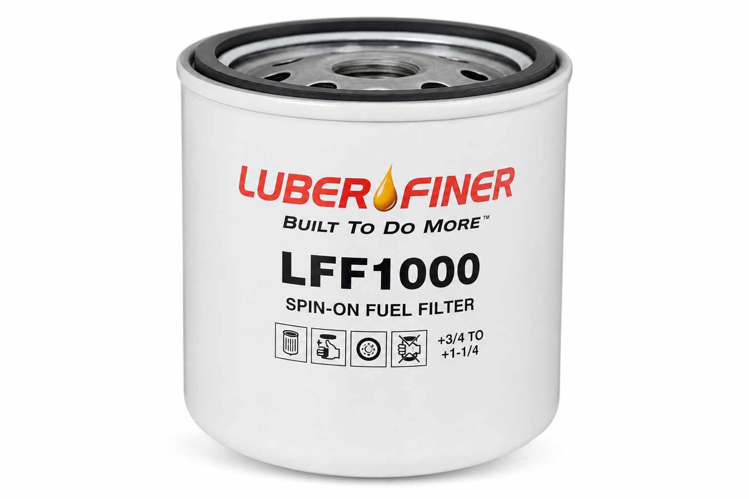 LUBER-FINER LFF1000 Luberfiner LFF1000 4" Spin-on Fuel Filter